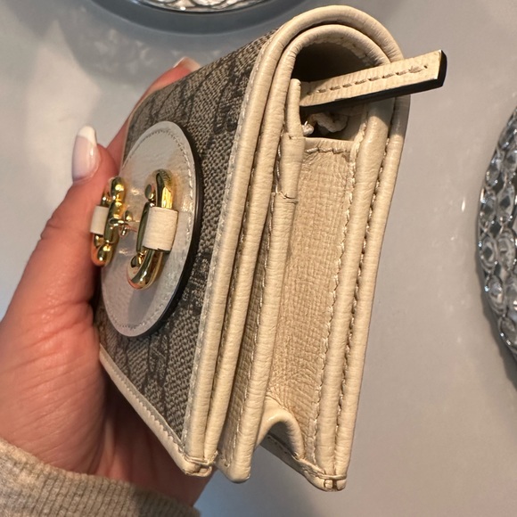 100% Authentic Gucci Horsebit 1955 card case wallet - Picture 9 of 10